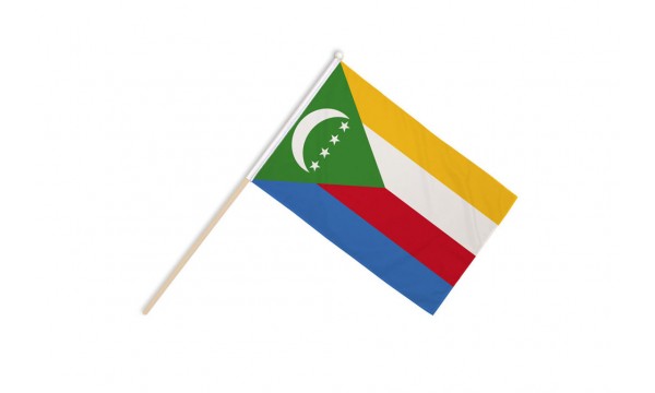 Comoros Hand Flags